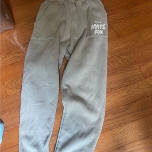 White Fox Boutique Gray Sweatpants